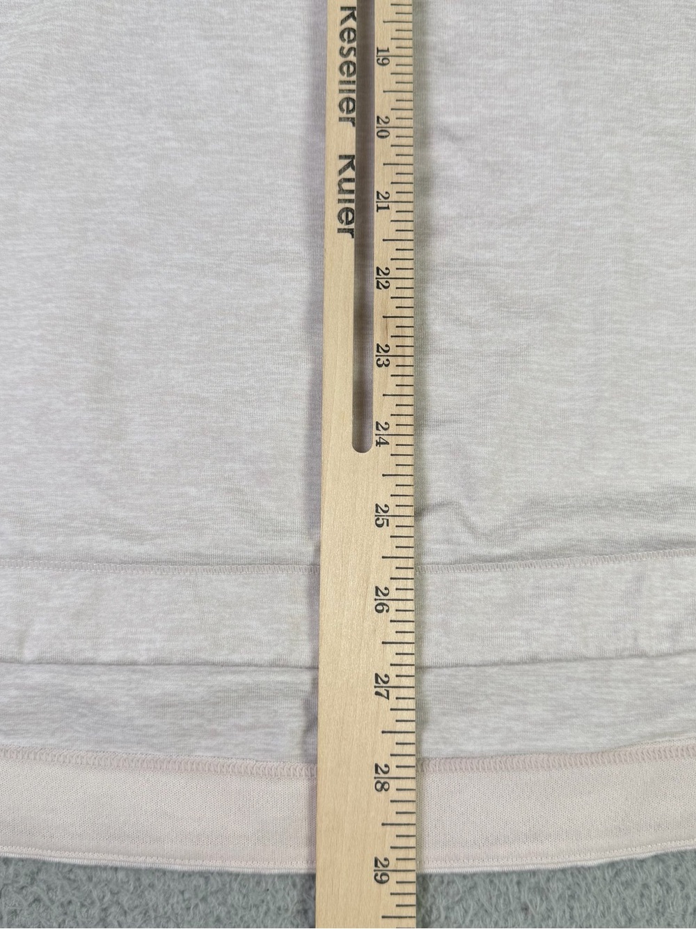 Athleta Uptempo Hoodie Sweatshirt Womens Large Light Pink Long Sleeve Pullover - Picture 8 of 9